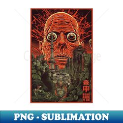 Japanese horror movie design 1 - Signature Sublimation PNG File - Defying the Norms