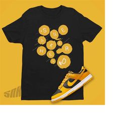 sneakerhead shirt to match dunk goldenrod, sports graphic tshirt, graphic dunk sneaker tee shirt gift for friend, sneake