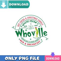 Christmas Whoville PNG Perfect Sublimation Design Download