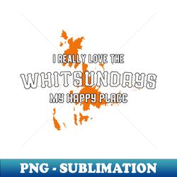 Whitsunday Islands Quote Design - High-Quality PNG Sublimation Download - Create with Confidence