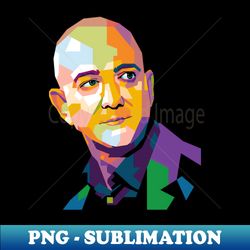 Jeff Bezos - Digital Sublimation Download File - Perfect for Personalization