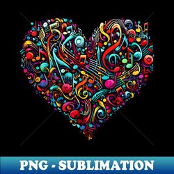 Music Lover Art Design - Digital Sublimation Download File - Revolutionize Your Designs