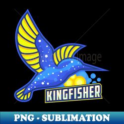 king fisher - Stylish Sublimation Digital Download - Bold & Eye-catching