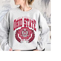 Vintage style Ohio State University Shirt, Ohio State University Shirt, Ohio State College Shirt, Ohio State University