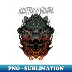 BULLET FOR MY VALENTINE BAND - PNG Transparent Sublimation File - Perfect for Sublimation Mastery