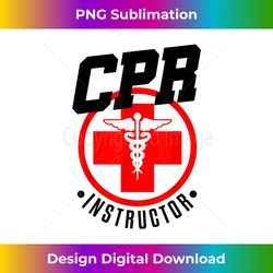 CPR Instructor Teacher First Aid AED Trainer Funny Gift - Bohemian Sublimation Digital Download - Spark Your Artistic Genius