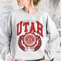 University of Utah Shirt, Vintage University of Utah Sweatshirt, University of Utah Shirt, University Shirt, University