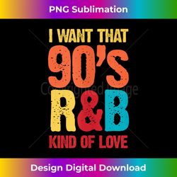 90's R&B Music 1990s Nineties RnB Throwback Retro Vintage Tank Top - Classic Sublimation PNG File - Chic, Bold, and Uncompromising