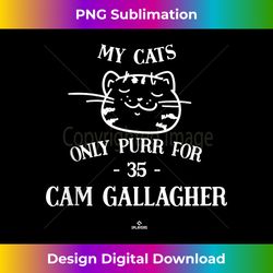Cat Lovers for Cam Gallagher Cleveland MLBPA Tank Top - Classic Sublimation PNG File - Striking & Memorable Impressions