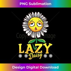 Womens Cute Lazy Daisy Flower Daisies V-Neck - Luxe Sublimation PNG Download - Crafted for Sublimation Excellence
