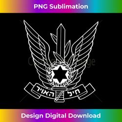 Israeli Defense Force Pilot Fighter Aviation Humor Novelty - Eco-Friendly Sublimation PNG Download - Customize with Flair