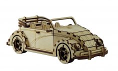 Digital Template Cnc Router Files Cnc Car Convertible Files for Wood Laser Cut Pattern