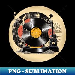 vinyl retro finaly back - Creative Sublimation PNG Download - Create with Confidence