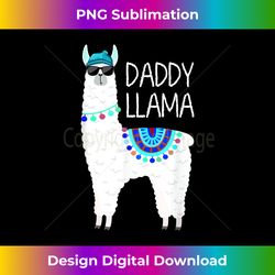Daddy Llama Gift for Men, Papa - Minimalist Sublimation Digital File - Spark Your Artistic Genius