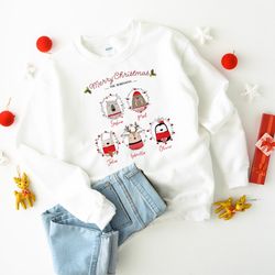 Matching Family Christmas jumpers  Cute Animal Jumper for families  Suitable all ages  Cosy Christmas sweatshirt