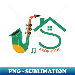 saxophone - png transparent sublimation file - create with confidence