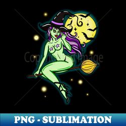 Witch Bitch - Sublimation-Ready PNG File - Capture Imagination with Every Detail