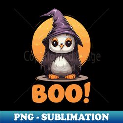 Cute Penguin Halloween Design - High-Resolution PNG Sublimation File - Defying the Norms