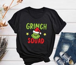 Grinch Squad Shirt, Christmas Grinch Shirt, Grinch Family Shirt, Christmas Pajamas Tee, Merry Grinchmas, Xmas Grinch T-s
