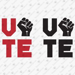 BLM Vote Activism SVG Cut File T-shirt Design Sublimation PNG
