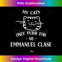Cat Lovers for Emmanuel Clase Cleveland MLBPA Long Sleeve - Vibrant Sublimation Digital Download - Reimagine Your Sublimation Pieces