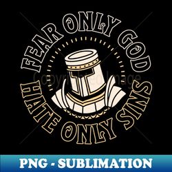 Fear God - PNG Transparent Sublimation File - Perfect for Personalization