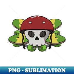 Skateboarding crew Jolly Roger pirate flag no caption - PNG Transparent Sublimation File - Stunning Sublimation Graphics