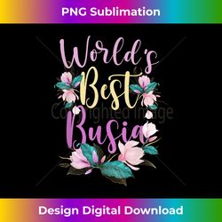 Family World's Best Busia Tee Funny Busia Ever Gift - Bohemian Sublimation Digital Download - Elevate Your Style with Intricate Details