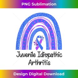 Juvenile Idiopathic Arthritis JIA Awareness Floral Rainbow - Bohemian Sublimation Digital Download - Challenge Creative Boundaries