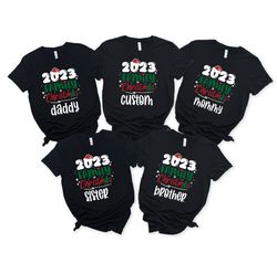 2023 Family Christmas Custom Shirt, Christmas Sarcastic Shirt, Santa Christmas Shirt Family Shirt, Christmas Custom Shir