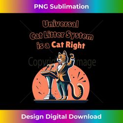 cat litter box system sarcastic men women funny cat long sleeve - futuristic png sublimation file - craft with boldness and assurance