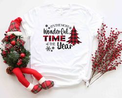 Its The Most Wonderful Time of The Year Shirt, Christmas Family Shirt, Santa Merry Christmas Matching Family Christmas S