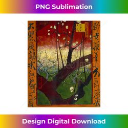 Van Gogh Flowering Plum Tree Fine Art Painting Asian Art - Crafted Sublimation Digital Download - Reimagine Your Sublimation Pieces