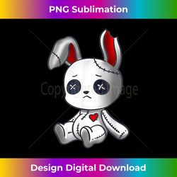 Goth Bunny Cute Creepy Emo Clothes Kawaii Bunny - Chic Sublimation Digital Download - Striking & Memorable Impressions