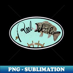 Reel World Gag Grouper - Funny Fishing Quotes - Unique Sublimation PNG Download - Instantly Transform Your Sublimation Projects