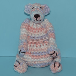 Baby Bear With Swing Crochet pattern, digital file PDF, digital pattern PDF, Crochet pattern