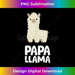 Daddy Llama Men Boys Llama Gift Papa Llama - Urban Sublimation PNG Design - Pioneer New Aesthetic Frontiers
