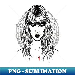 Taylor Swift Cat Metal - Stylish Sublimation Digital Download - Capture Imagination with Every Detail