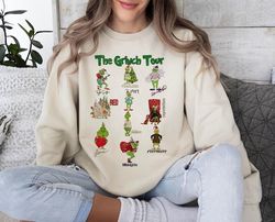 Christmas TS Shirt, The Grinch Tour, The Grinch In My Grinch Eras Sweatshirt, Grinch Tour Sweatshirt, Grinch Christmas S