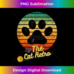 80's cat humor. Funny for all ages. Retro 70s 80s 90s Meowy Tank Top - Bohemian Sublimation Digital Download - Rapidly Innovate Your Artistic Vision