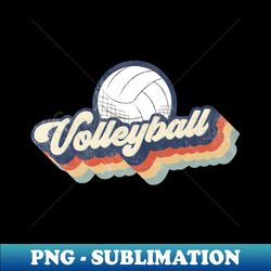 retro volleyball shirt volleyball - exclusive sublimation digital file - perfect for sublimation mastery