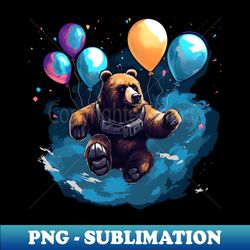 bear - Instant Sublimation Digital Download - Unleash Your Inner Rebellion