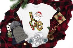 Christmas Love Shirt, Santa Shirt, Santa Love Shirt, Christmas Shirt, Christmas Family Shirt, Merry Christmas Shirt, Chr