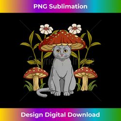 Cottagecore Aesthetic Cottagecore Cat - Contemporary PNG Sublimation Design - Customize with Flair