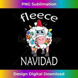 Fleece Navidad Sheep Christmas Feliz Navidad Winter - Bohemian Sublimation Digital Download - Tailor-Made for Sublimation Craftsmanship