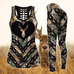 Gift for Mother Deer Hunting camo Tank Top Or Legging 3D All Over Print V