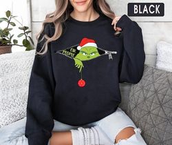 Funny Grinch Christmas Sweatshirt, Ew People Sweater, Grinchmas Shirts, Family Christmas Movie Tee, Husband Shirt, Xmas