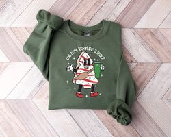 Retro Christmas Vibes Sweatshirt, Womens Christmas Sweatshirt, Holiday Sweater, Cute Christmas Sweatshirt, Christmas Gif