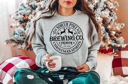 North Pole Brewing Co Shirt, Premium Christmas Spirits, Christmas Tee, Christmas Gift, Christmas Brewing Co, Cool Reinde