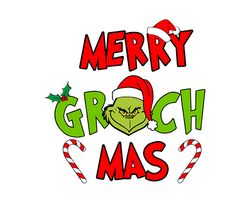 Grinch Christmas SVG, christmas svg, grinch svg, grinchy green svg, funny grinch svg, cute grinch svg, santa hat svg 254